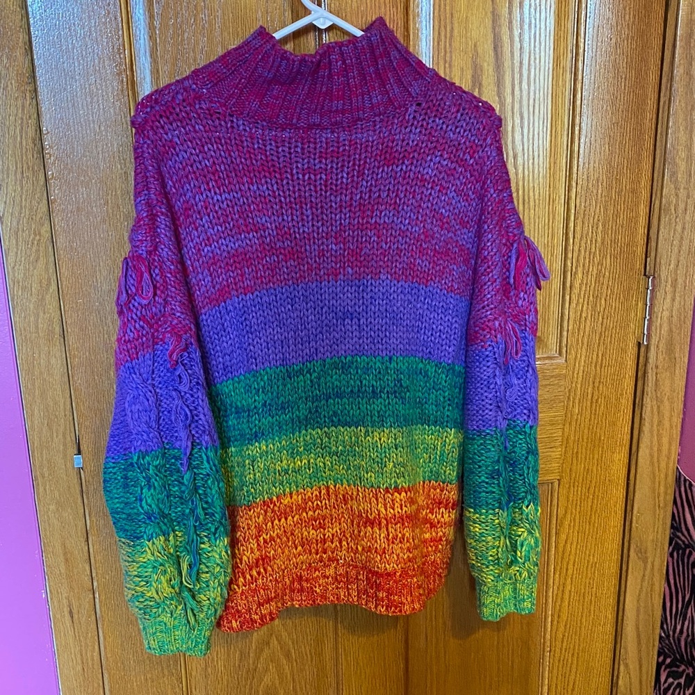 FARM Rio Vibrant Rainbow Sweater - Picture 4 of 4